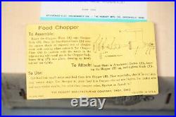 Vintage Metal KitchenAid FC Food Chopper Meat Grinder Attachment Hobart Orig Box