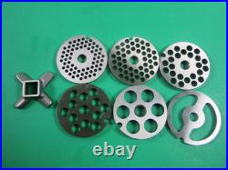 Vintage Metal KitchenAid meat grinder chopper attachment with 8 NEW PARTS