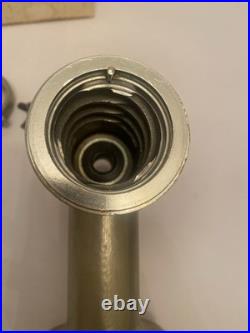 Vintage Original Kitchen Aid Hobart Food Grinder Metal Attachment With Wood Pusher