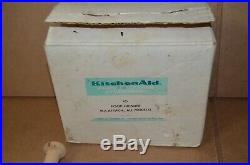 Vintage & Rare! KitchenAid Metal Food Chopper Meat Grinder Attachment Hobart FG