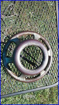 Vintage hobart commercial meat grinder screw on ring cap