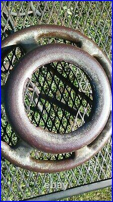 Vintage hobart commercial meat grinder screw on ring cap