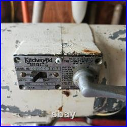 Vtg Hobart KitchenAid Model G Commercial Stand Mixer 3 Speed runs w pastry knife